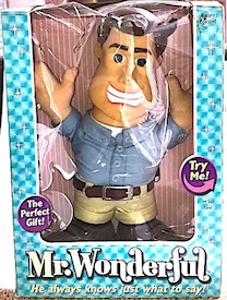 Mr Wonderful Talking Doll